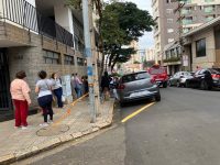 predio-e-evacuado-pelo-corpo-de-bombeiros-apos-incendio-em-apartamento-no-centro-de-piracicaba;-sem-feridos